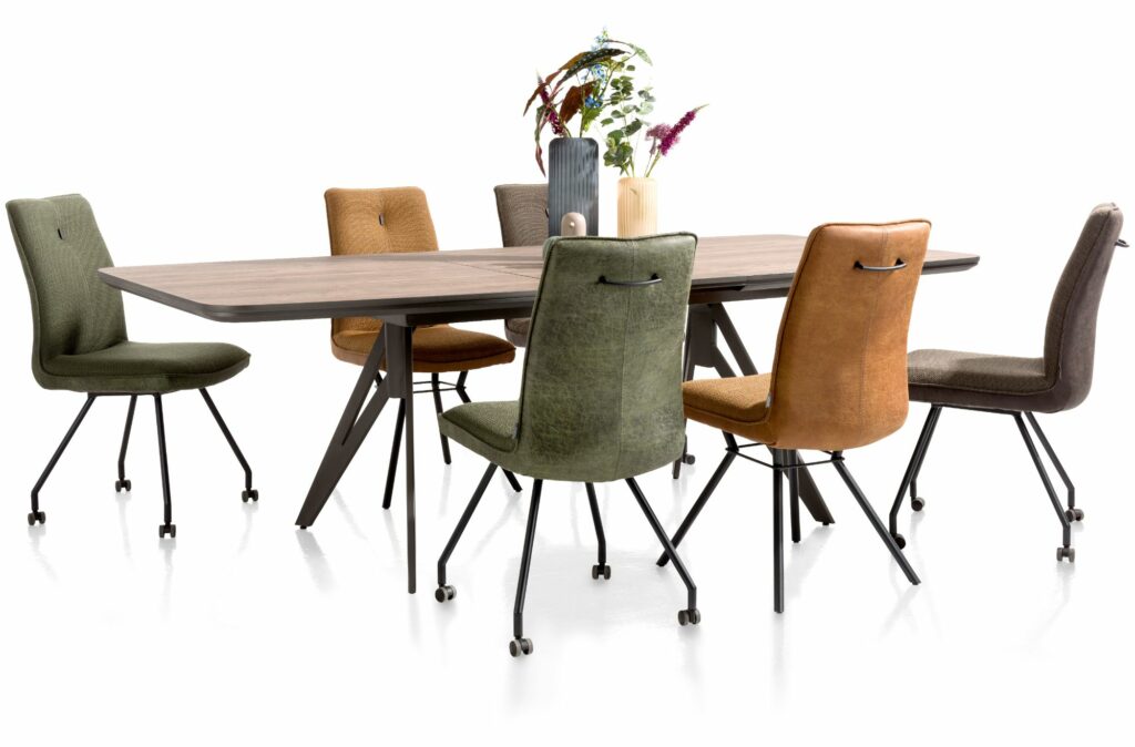 Baan Zeug titel Xooon tafel en stoelen - Loft Interieur | Meubelwinkel Roosdal